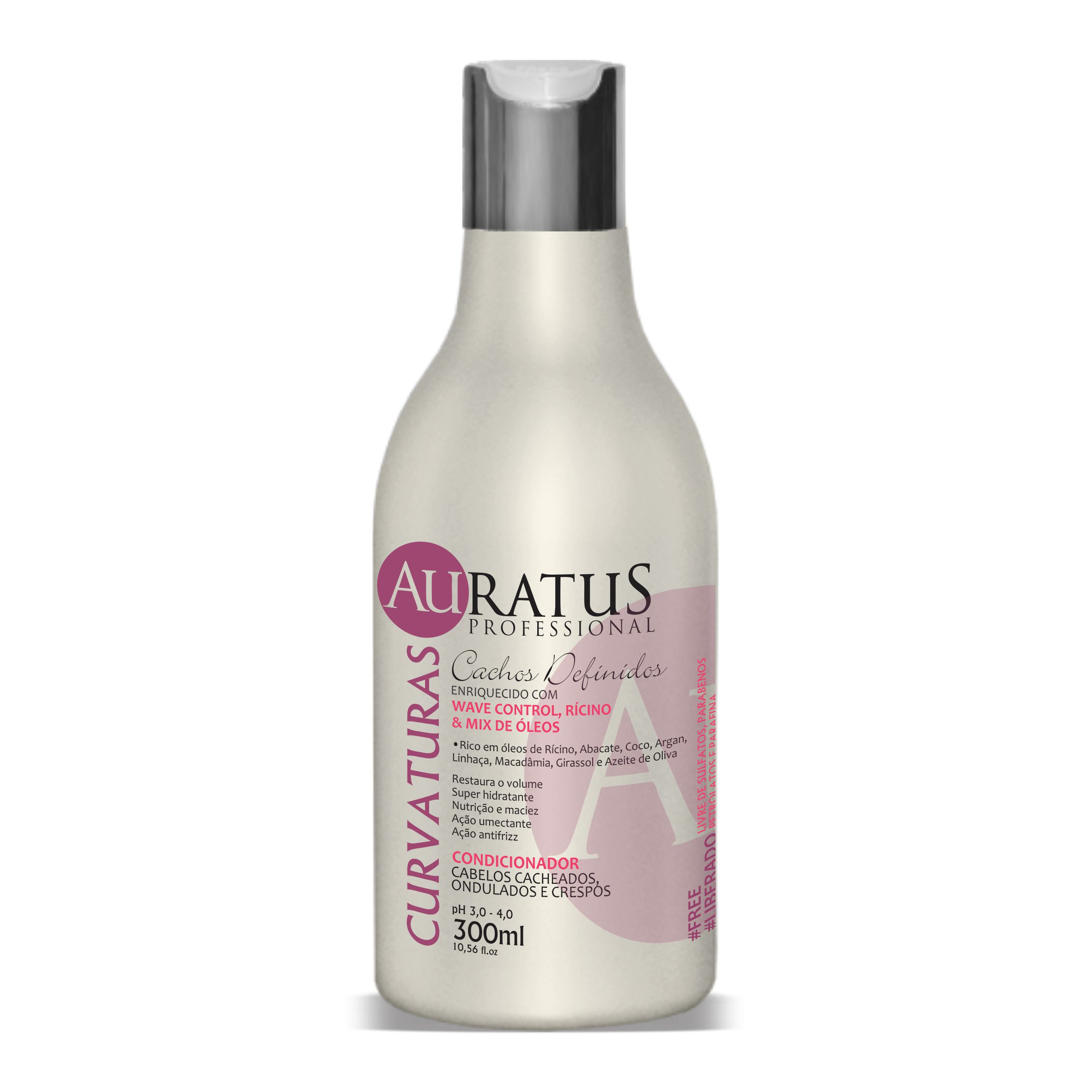 Condicionador Curvaturas 300ml - Cuide com Auratus ♥