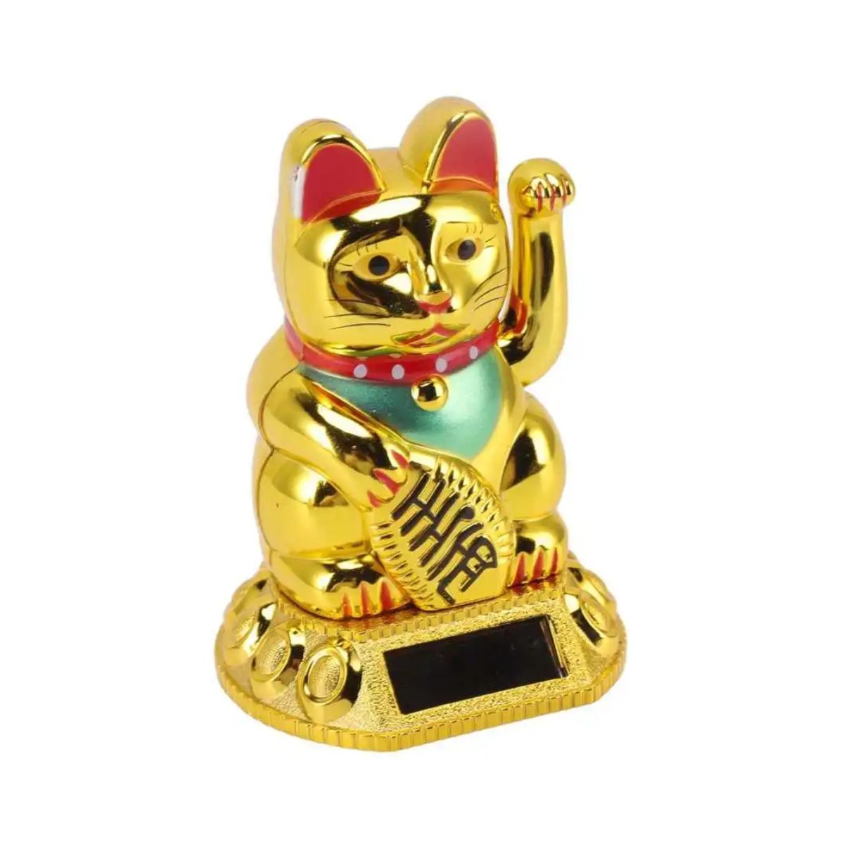 Gato Manekineko Kit 4 Und Atrai Dinheiro Prosperidade Fortuna Maneki Neko  Gatinha Da Sorte