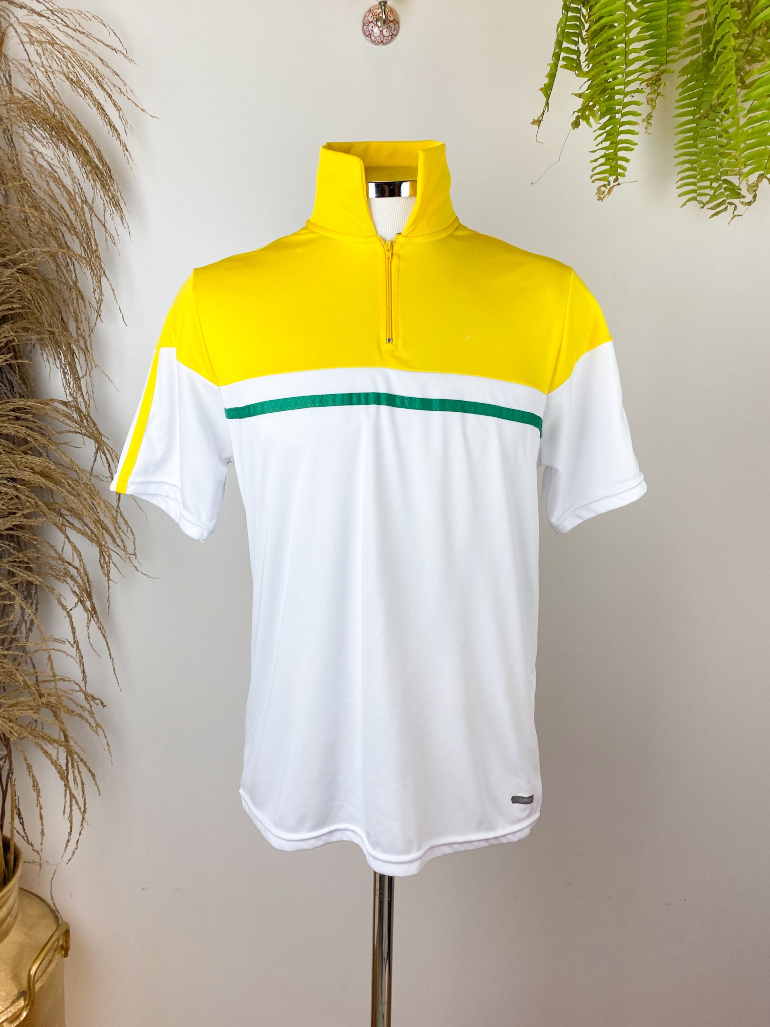 Camisa Masculina Polo Ralph Lauren Amarela - Dona Chica Brechó Online