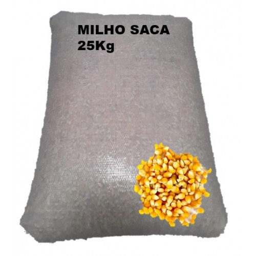 Milho saca com 25 kg - Loja Do Criador Pet