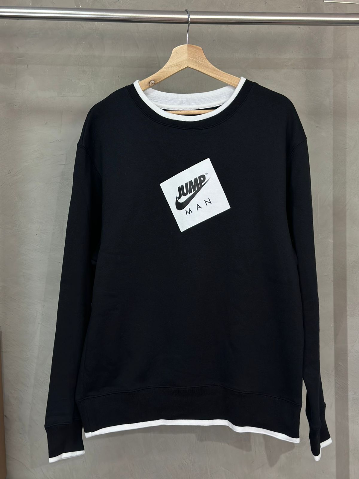 MOLETOM JORDAN JUMP MAN GOLA CARECA JNoriginals