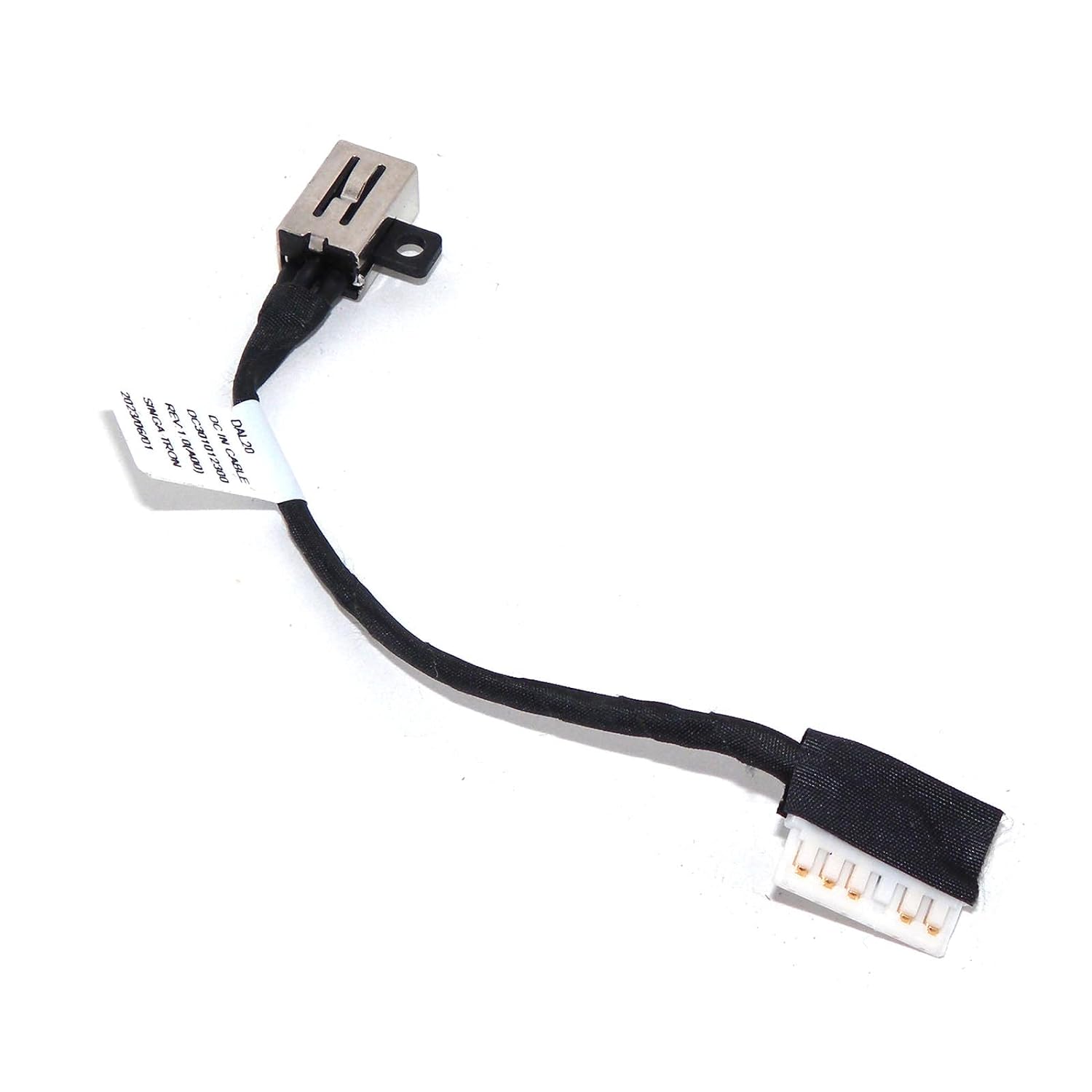 Câble D'alimentation DC Jack Pour Dell – Compatible Inspiron 3481-3593, Latitude 3490-3590, Vostro 3480 – 11 Cm