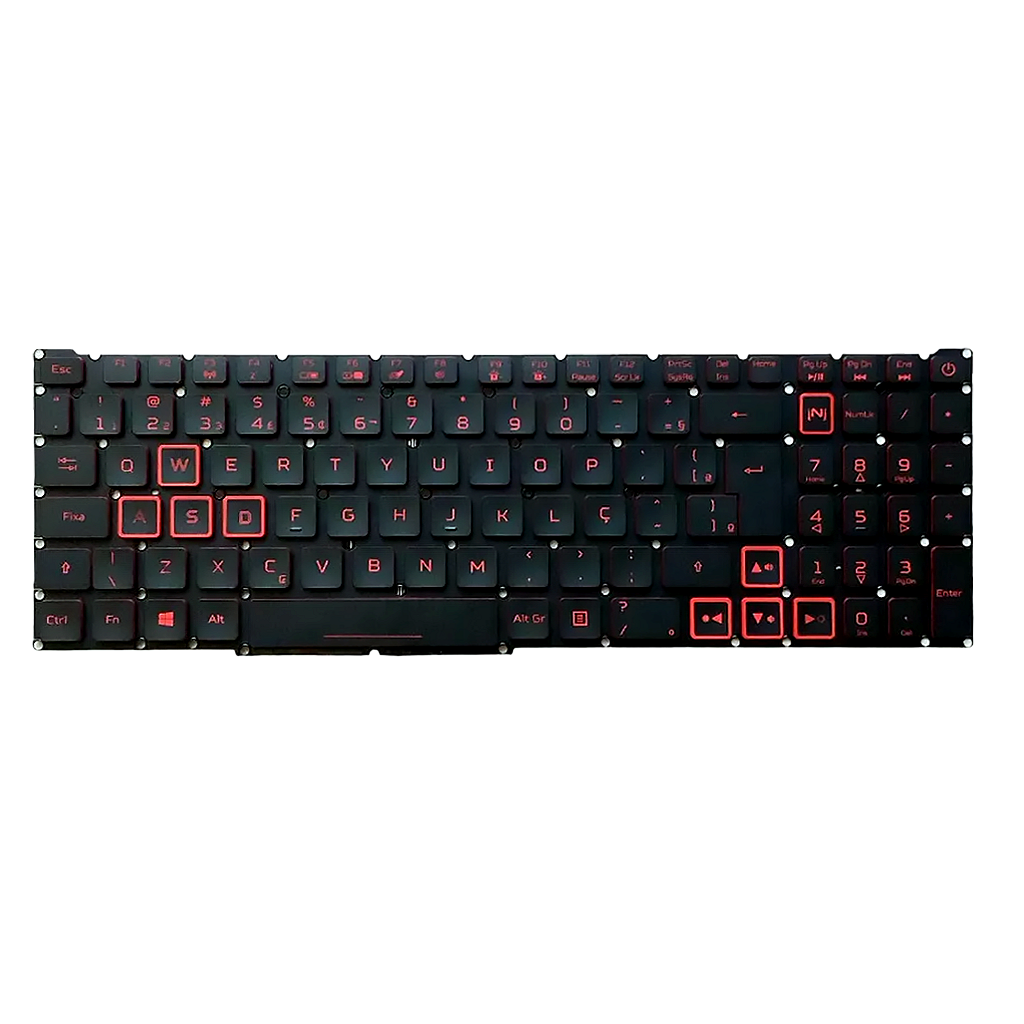 Teclado Notebook Acer Nitro 5 AN515-43 AN517-52 Backlight