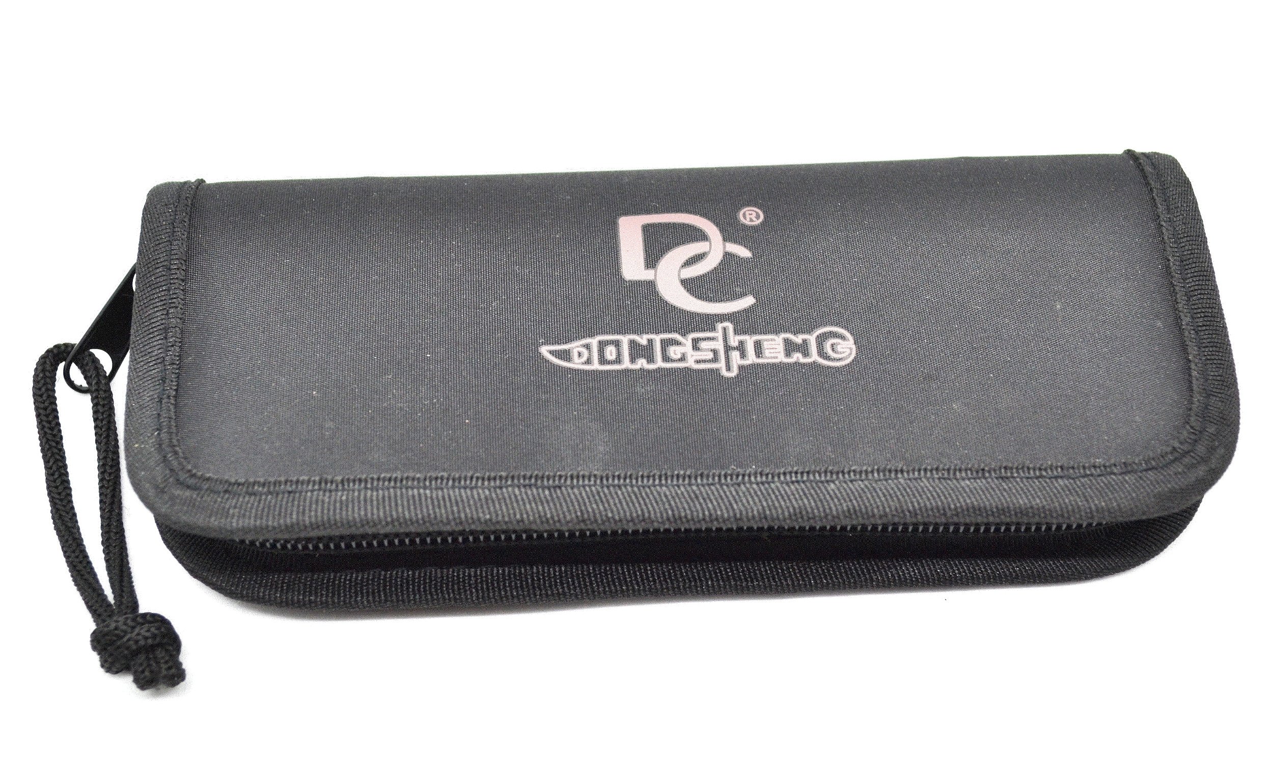 Bag Pouch para Canivetes em Nylon Revestimento em Microfibra EDC e
