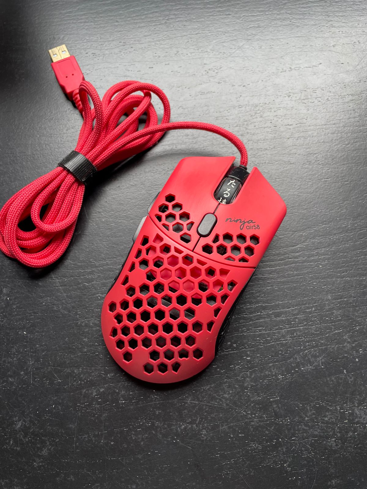 Mouse Finalmouse Ninja Air58-Red Cherry Blossom (OPEN BOX) - VTR Imports