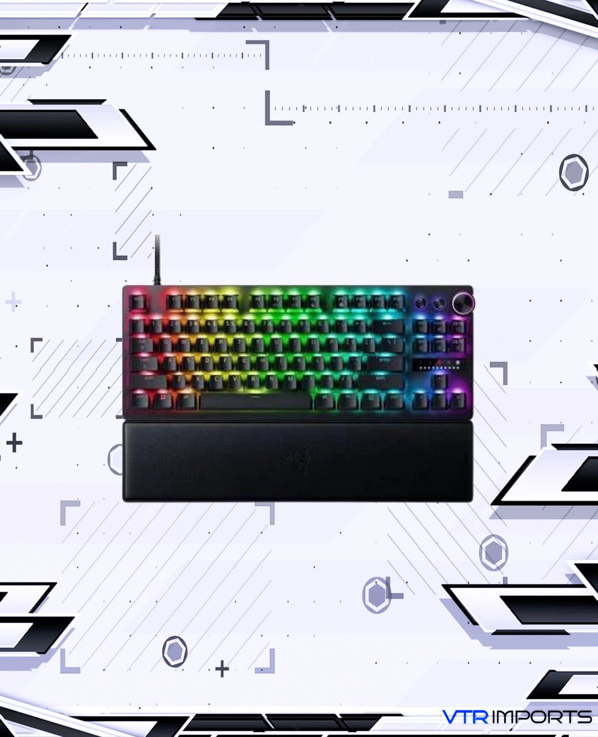 Razer Huntsman V3 Pro Tenkeyless - Teclado óptico analógico