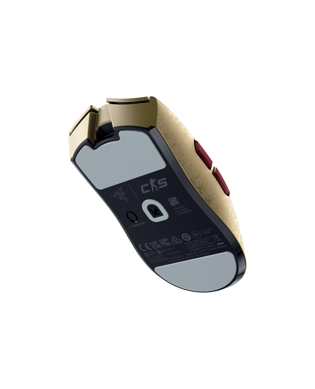 Mouse Razer Viper V3 PRO x CS2 (DragonLore) - VTR Imports