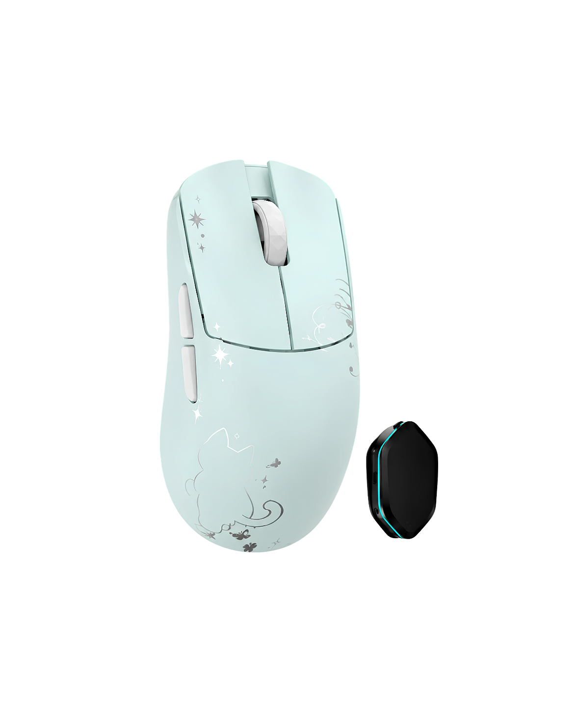 Mouse wireless 8kHz leve em magnésio para FPS e esports - VTR Imports