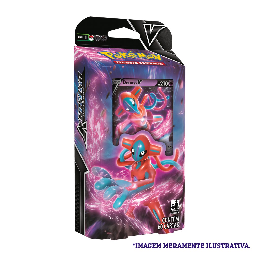 Pokémon Tcg Baralho De Batalha Zeraora V E Deoxys V - Copag