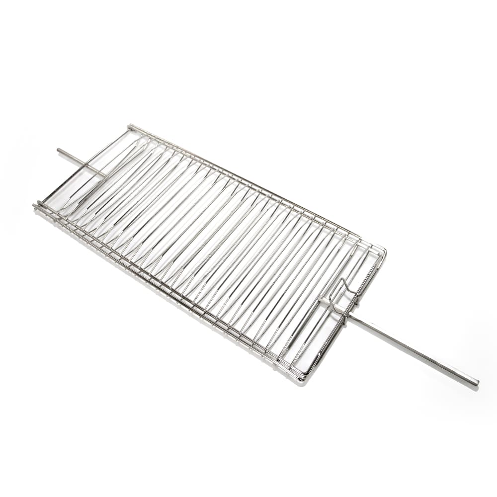 Grelha Cesto Espeto Giratório 65cm Grill Laurindos Curto