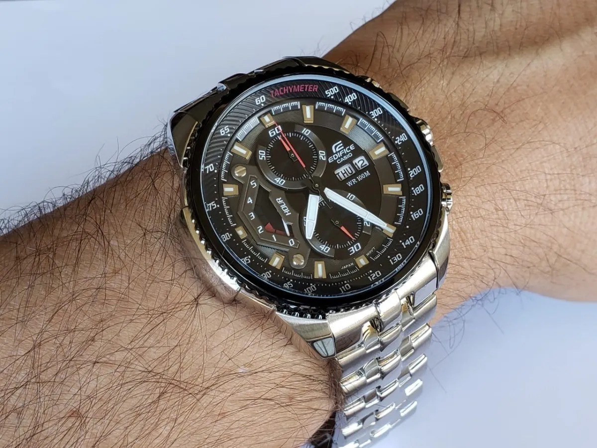 Casio Edifice Ef-558d-1avudf Cronógrafo Taquímetro - Altarelojoria ...