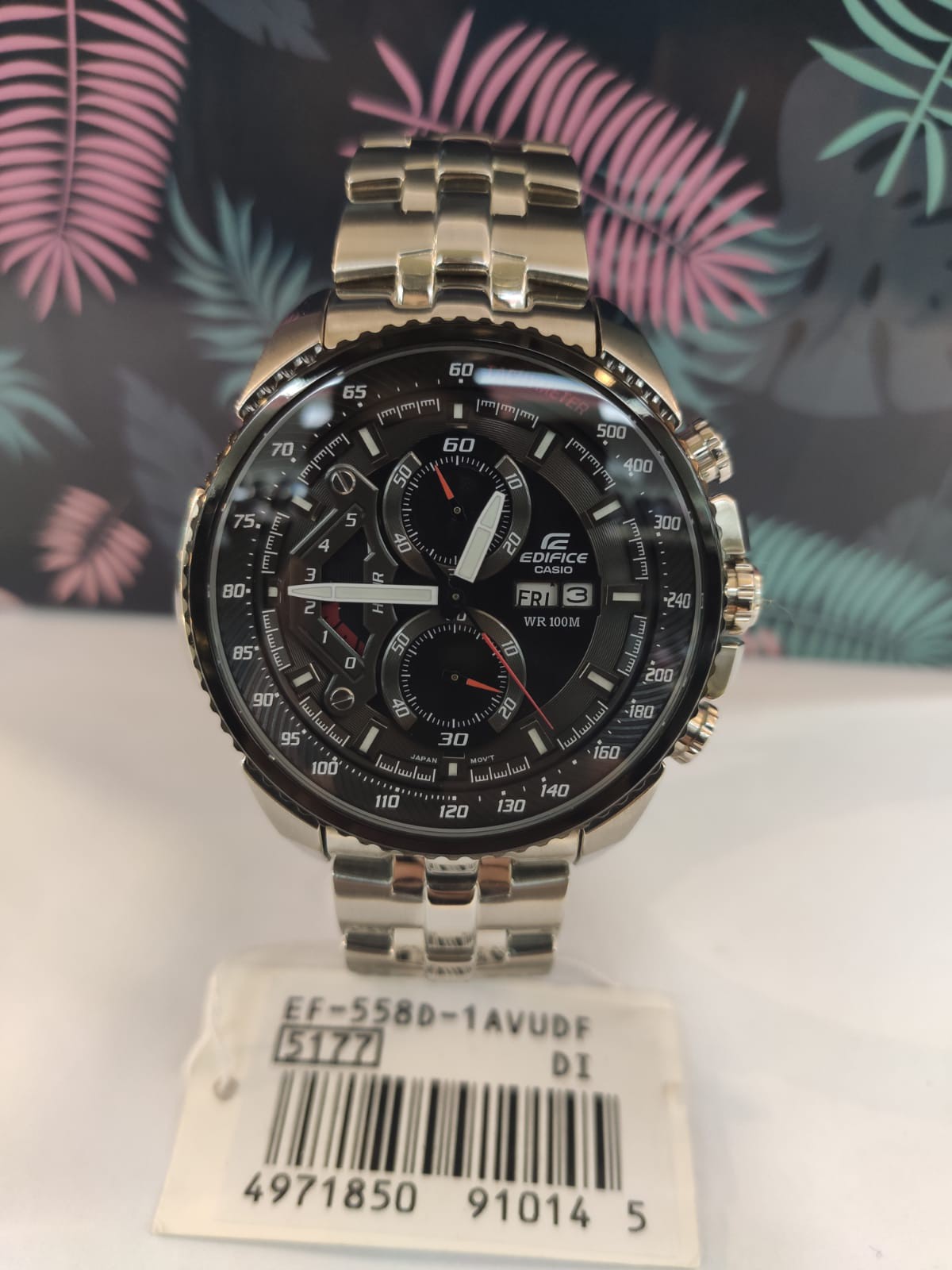 Casio Edifice Ef-558d-1avudf Cronógrafo Taquímetro - Altarelojoria ...