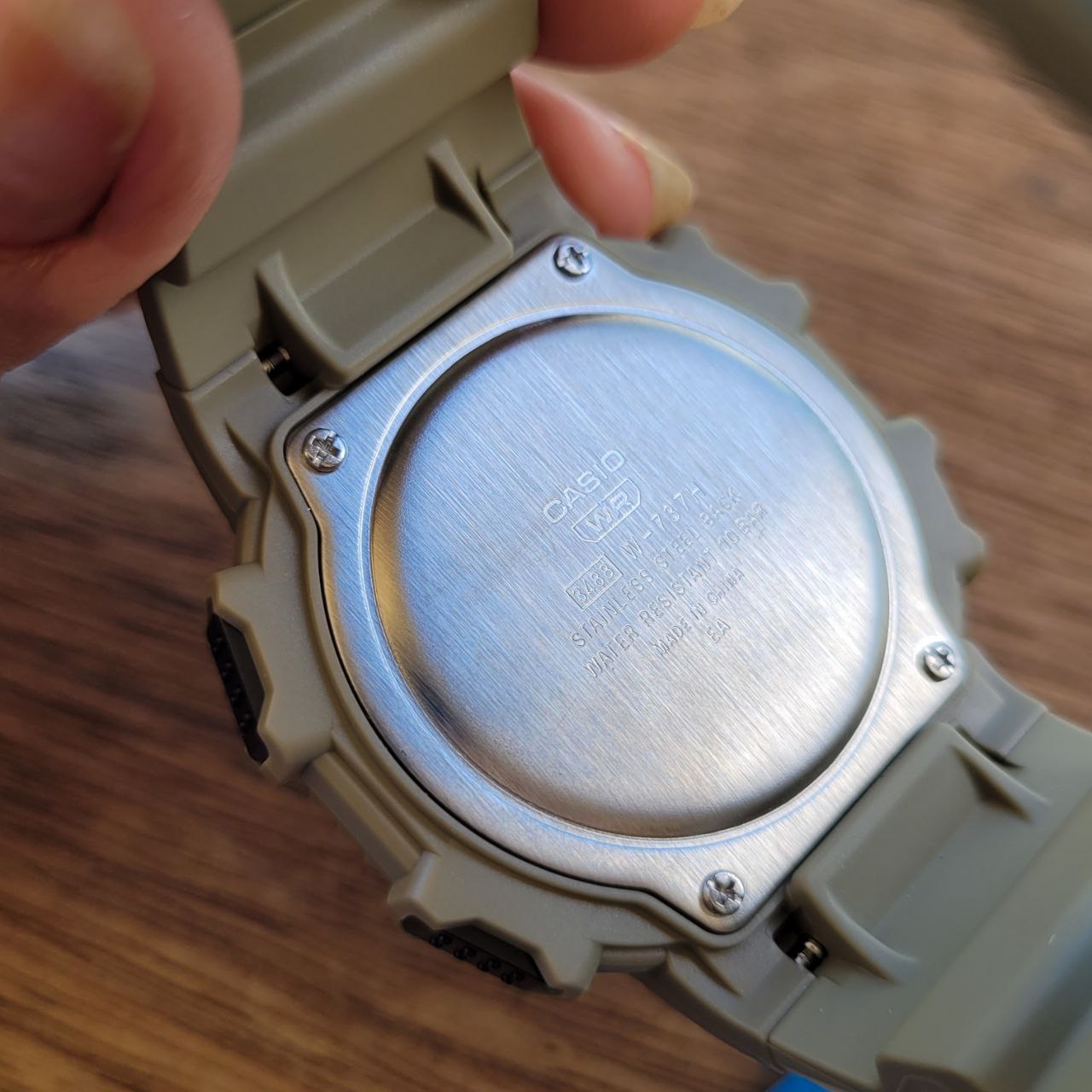 CASIO W-737HX-5AVDF OROLOGIO UOMO DIGITALE VERDE 45mm SOTTOCOSTO