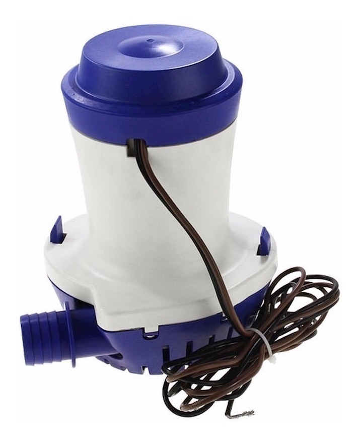 Pompa Di Sentina SHURFLO 2000 – 12 VDC, 2000 GPH, Nylon, Raffreddato Ad Acqua, Per Barche - 2