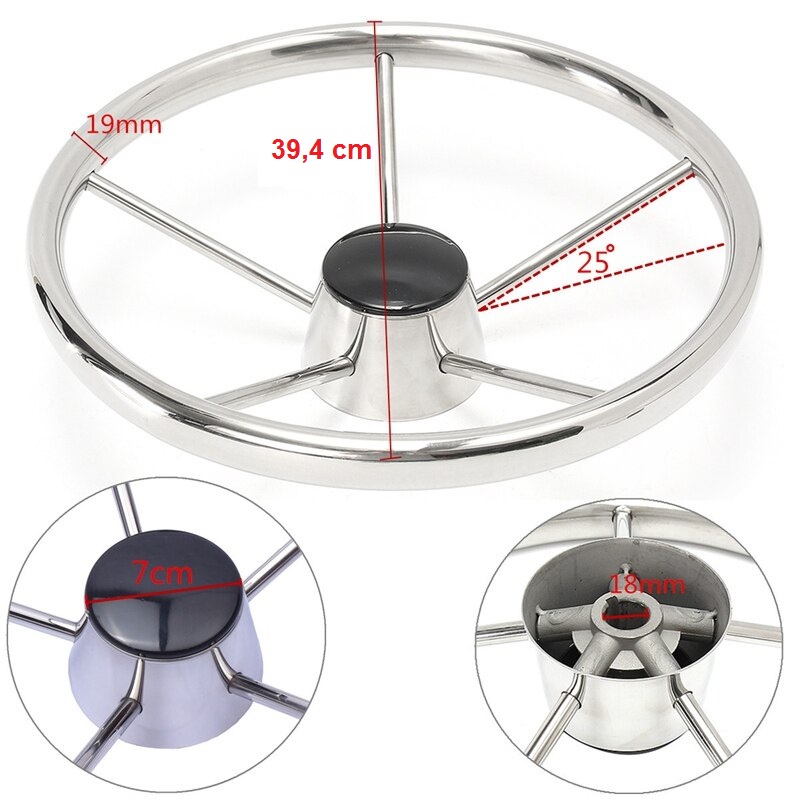 Sertay Arredamento Nautico, Volante Per Decorazioni Da Parete, Timone Decorativo In Legno, con Una Rete Da Pesca, per Decorare Pareti, Porte, Scale, Stanze(32cm/12.6in