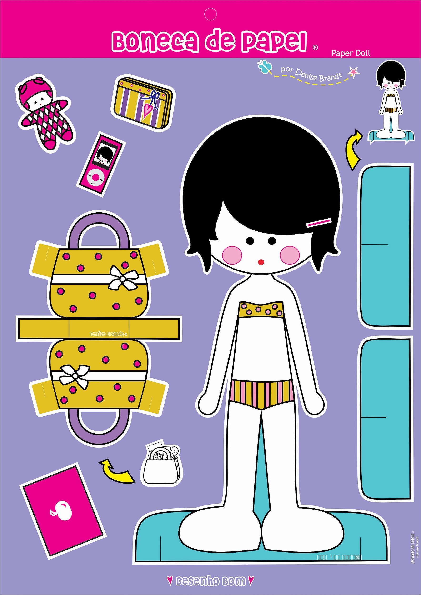 Bonecas de Papel - Paper Dolls