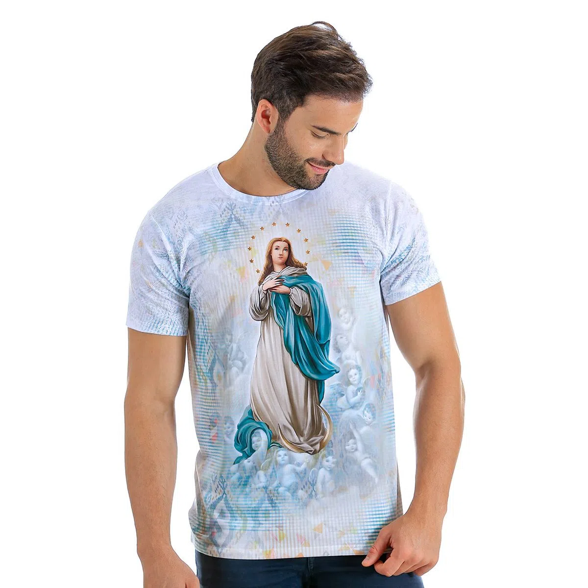 Camiseta Nossa Senhora da Conceição - Empório do Católico | Evangelizando  Através da Moda