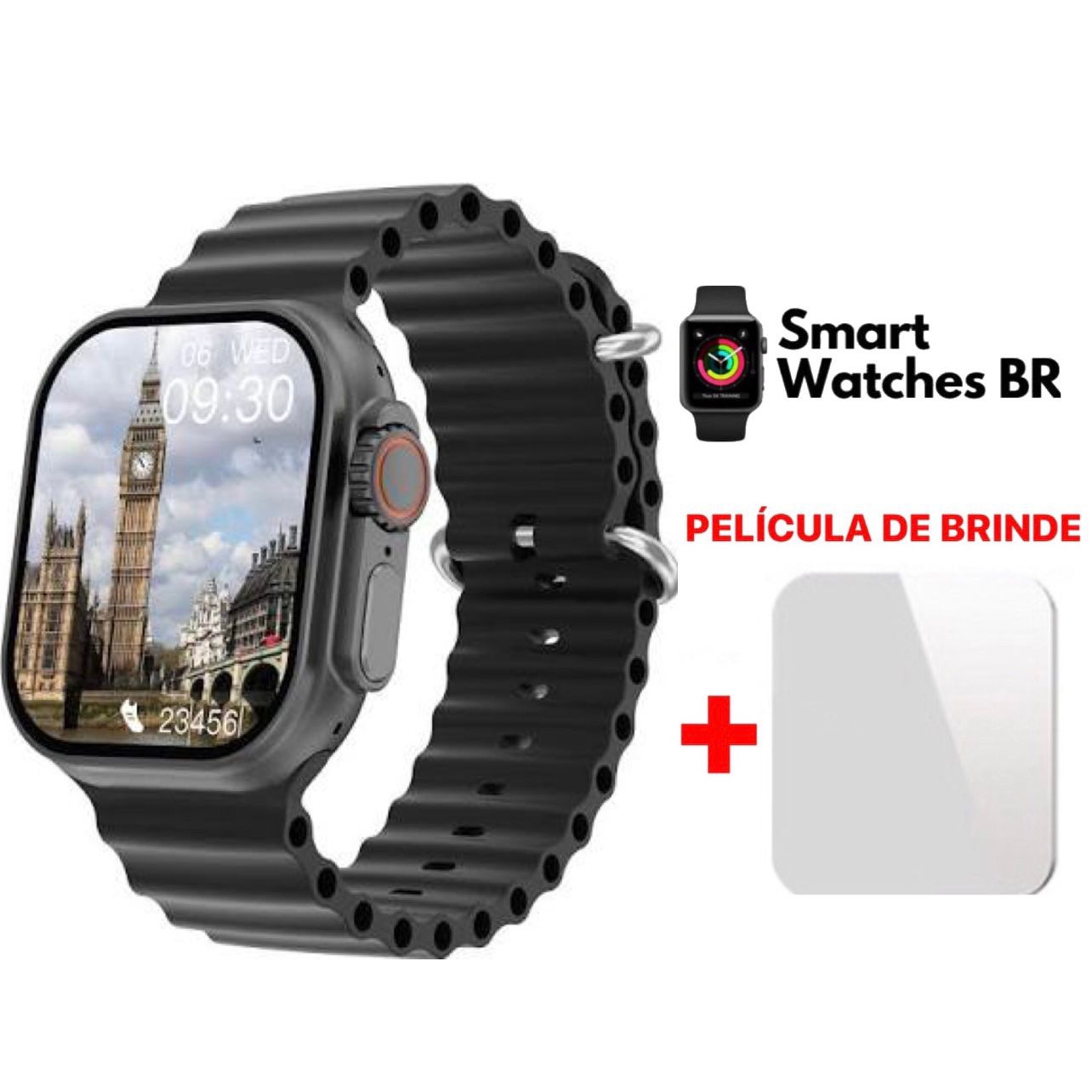 Relógio Smartwatch Ultra Series 9 Pro Original Gps + Ligação