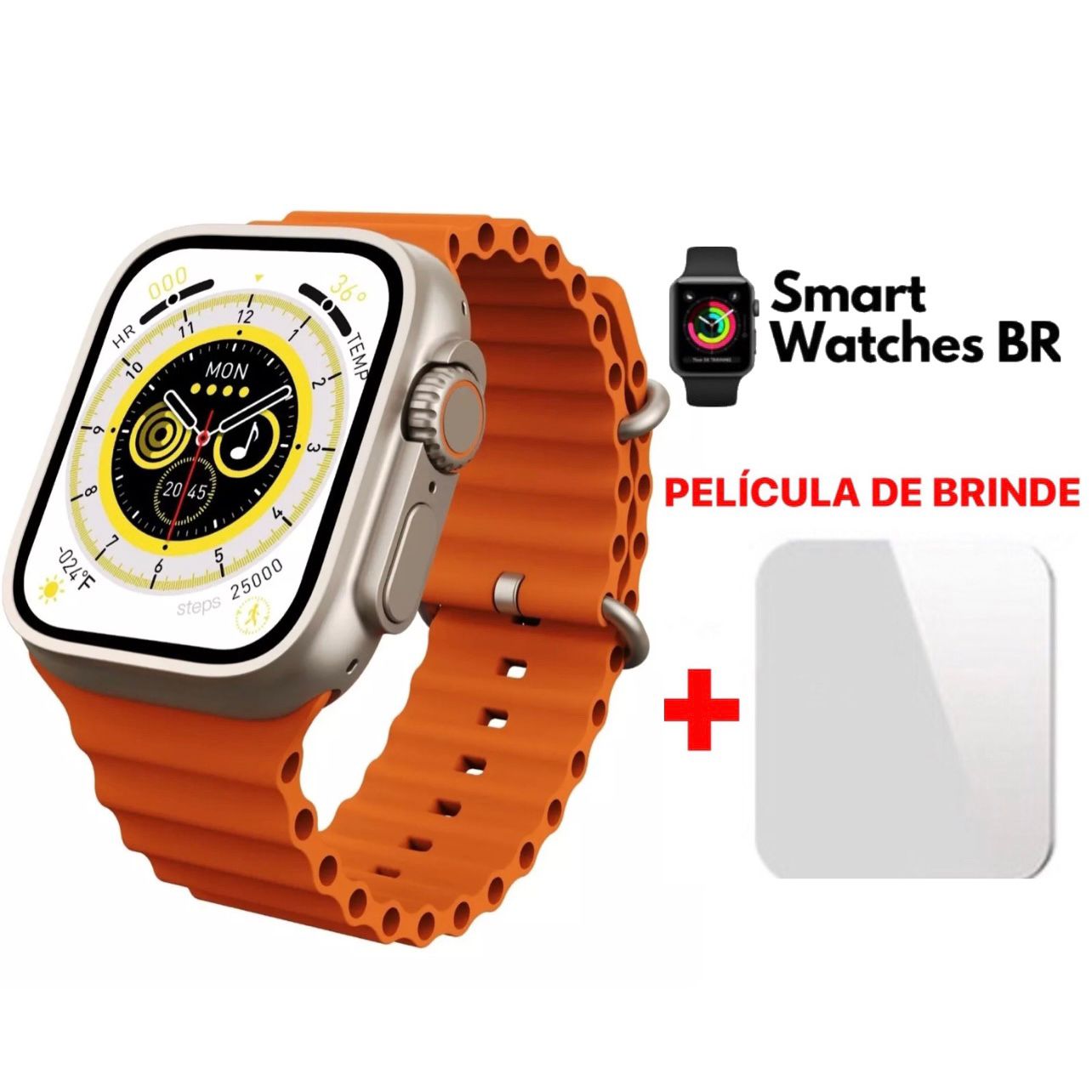 Relógio Smartwatch Ultra Series 9 Pro Original Gps + Ligação