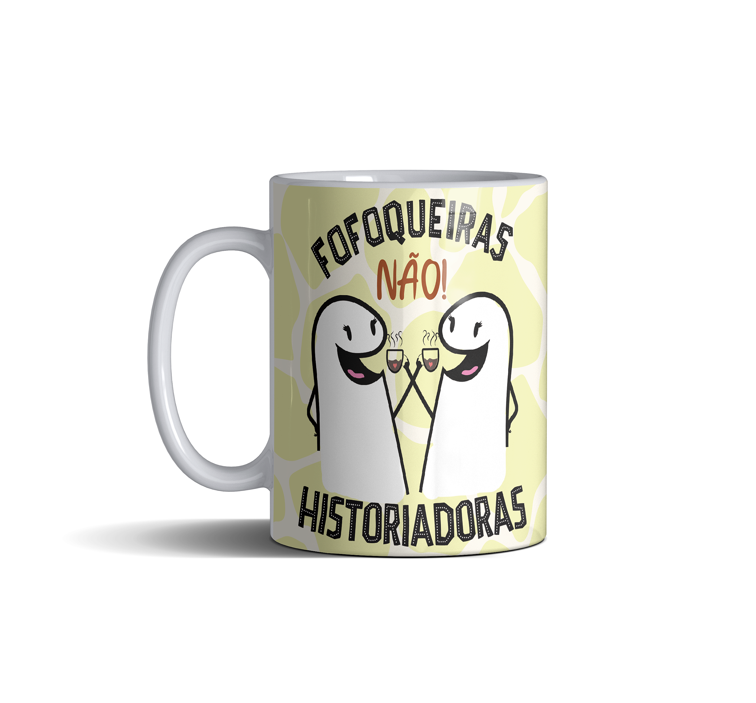 Caneca de Porcelana - Mais que amigos, Friends