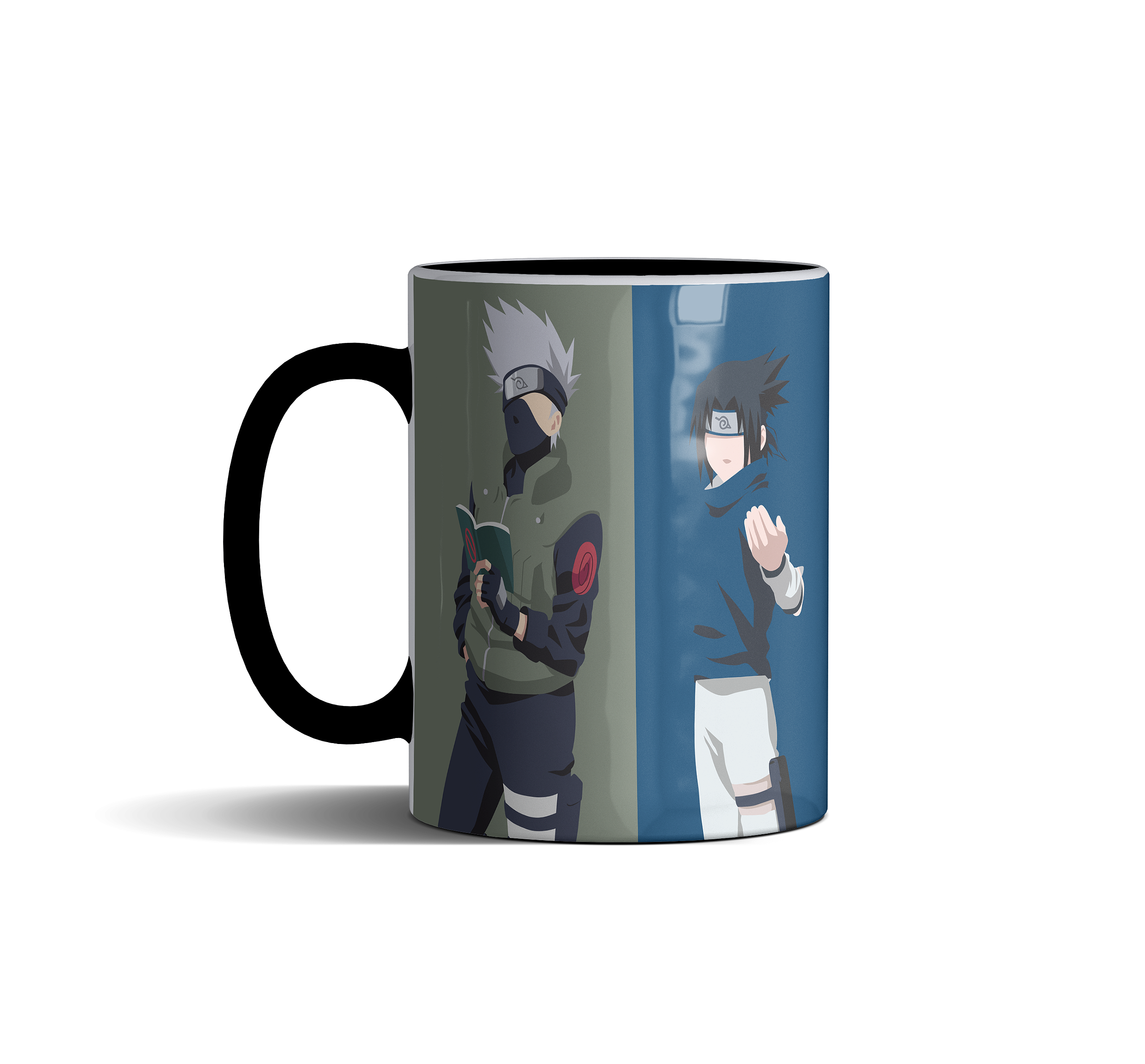 Caneca naruto preta