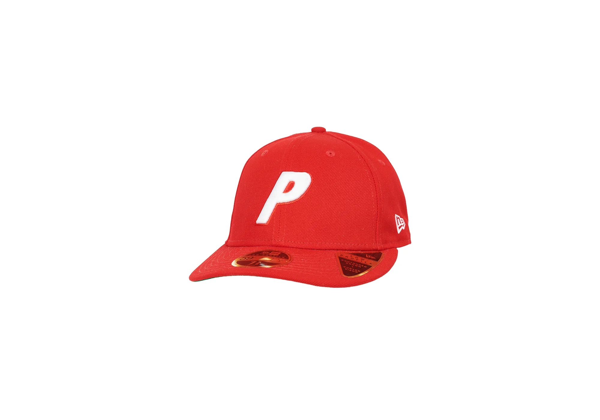 Palace New Era Low Profile P 59Fifty Red - Loro - Itens Exclusivos