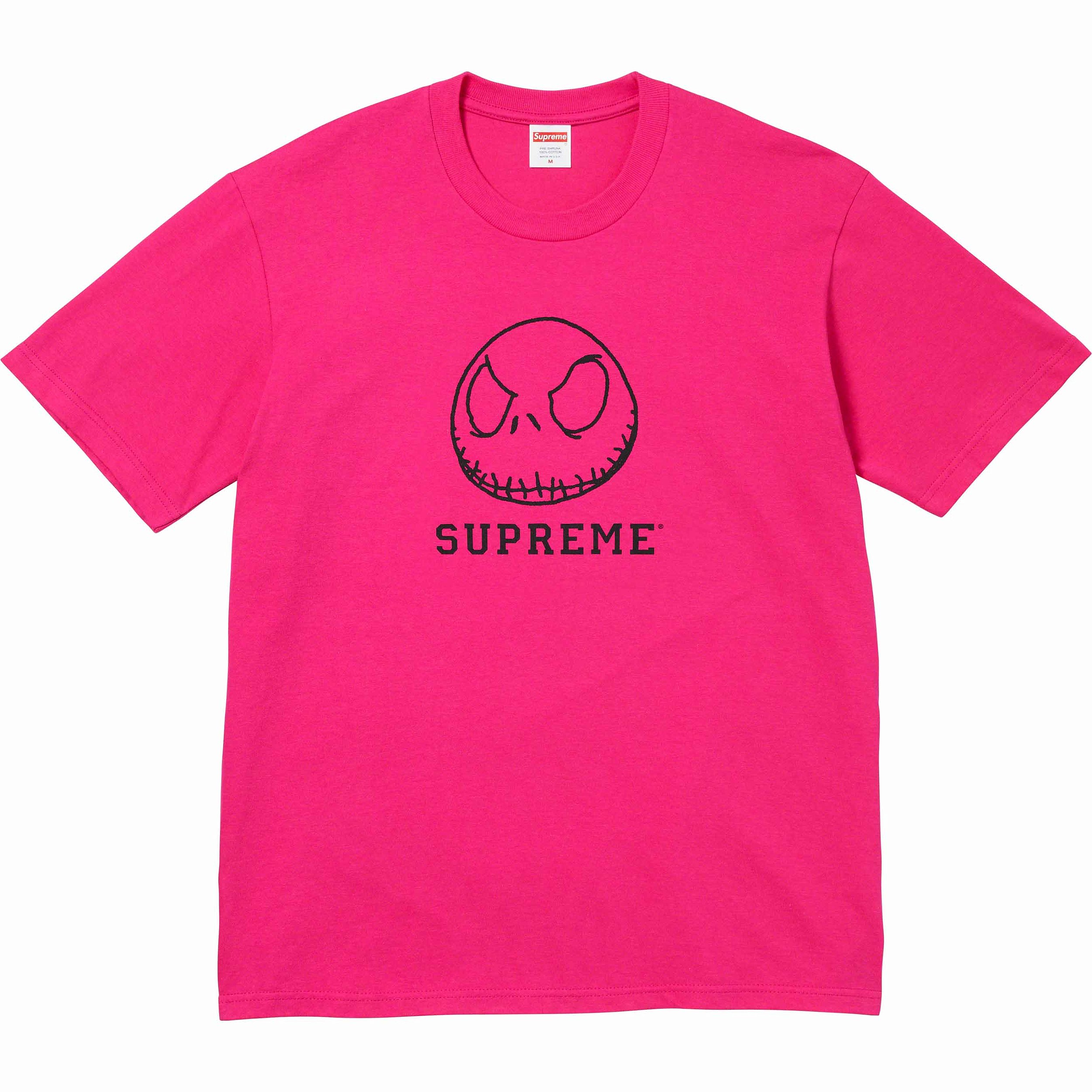 Supreme Skeleton Tee Pink Loro Itens Exclusivos e Limitados