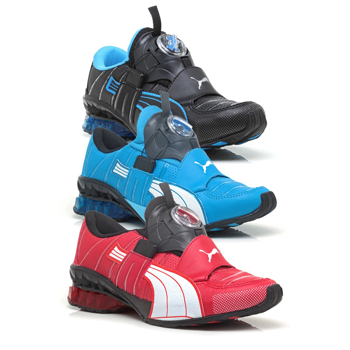 Puma disc clearance azul e preto