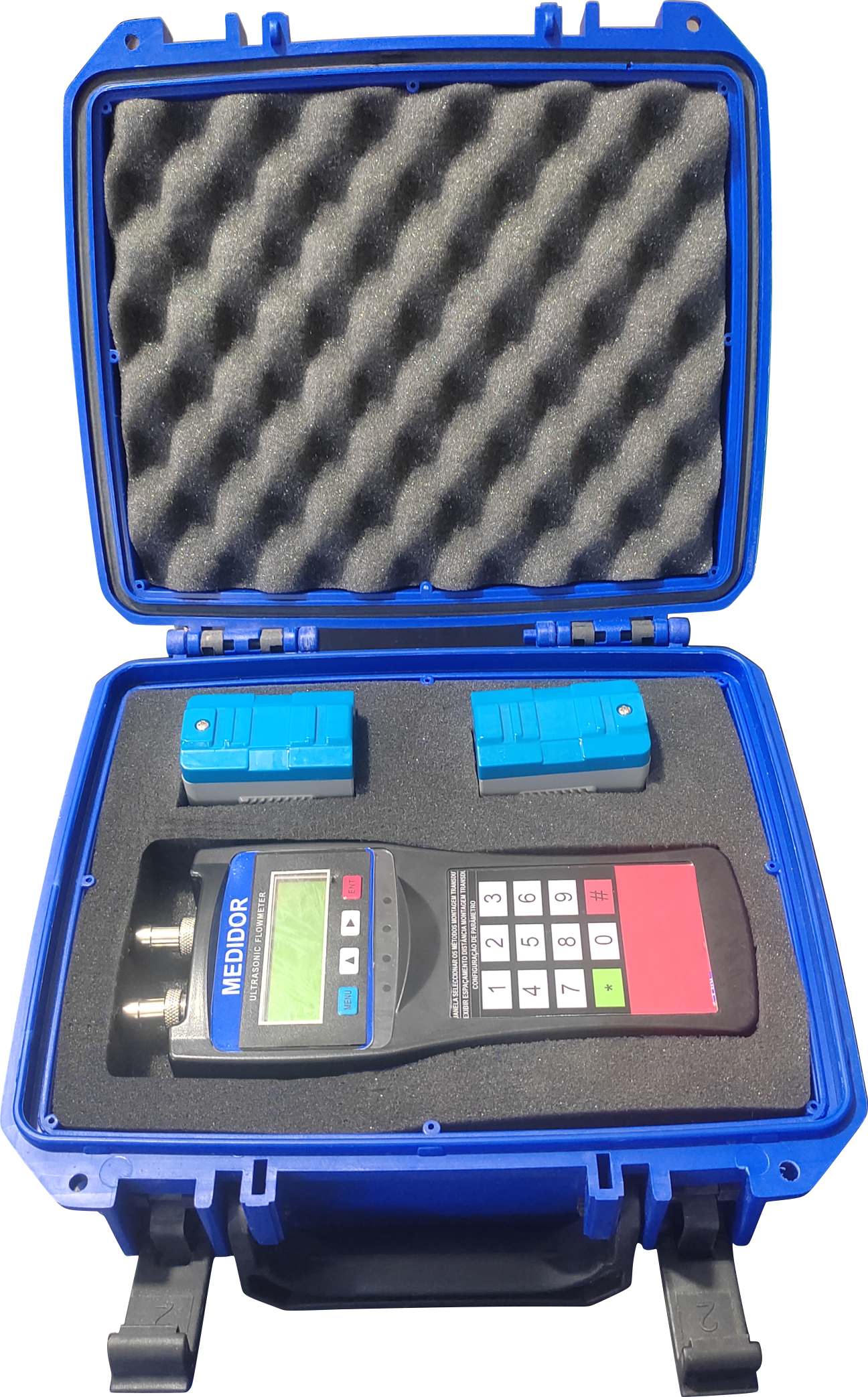 MEDIDOR ULTRASÔNICO PORTATIL - Tecmax Automacão