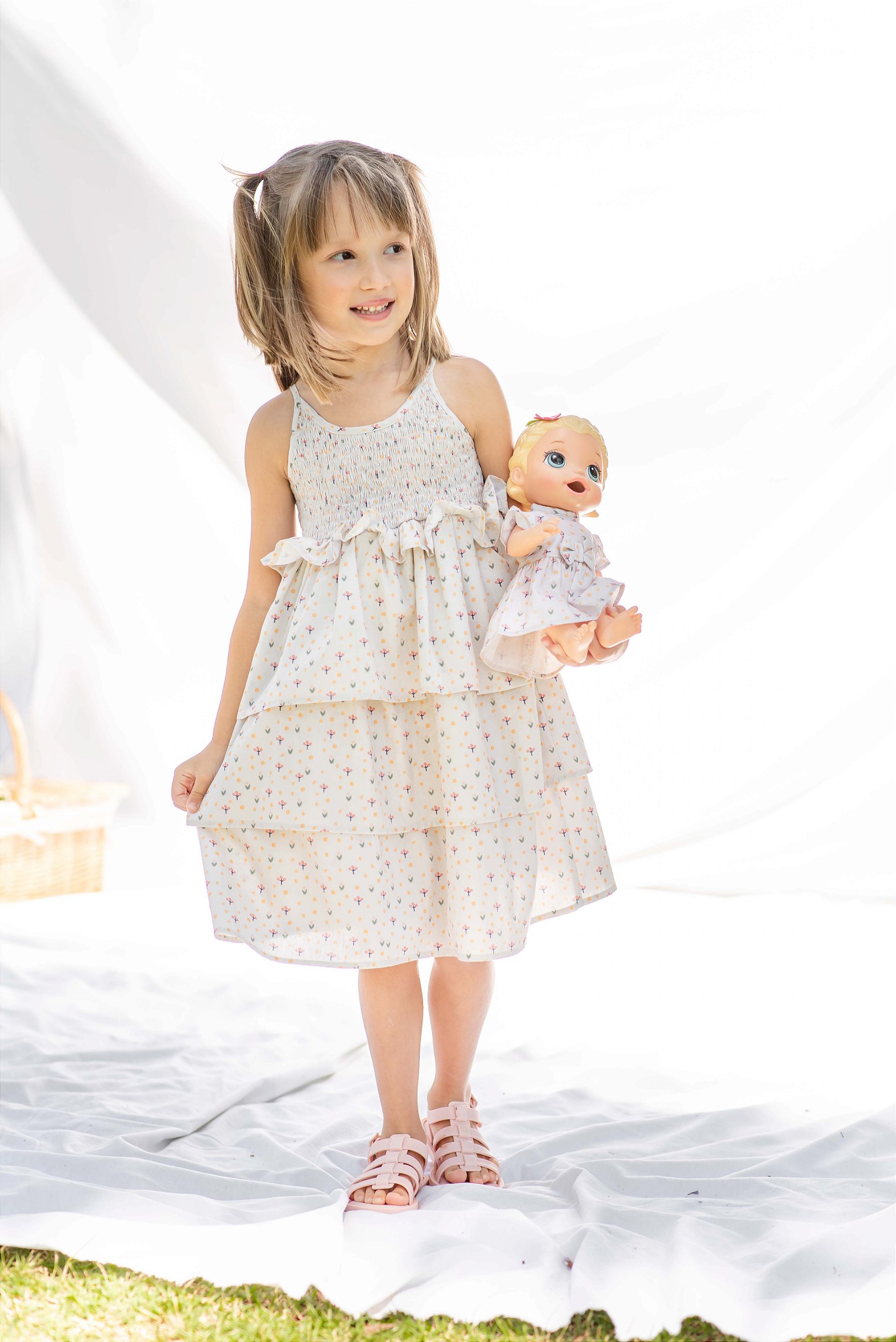 Roupa de Boneca Baby Alive Floral Mini - Jujulie | Moda Infantil