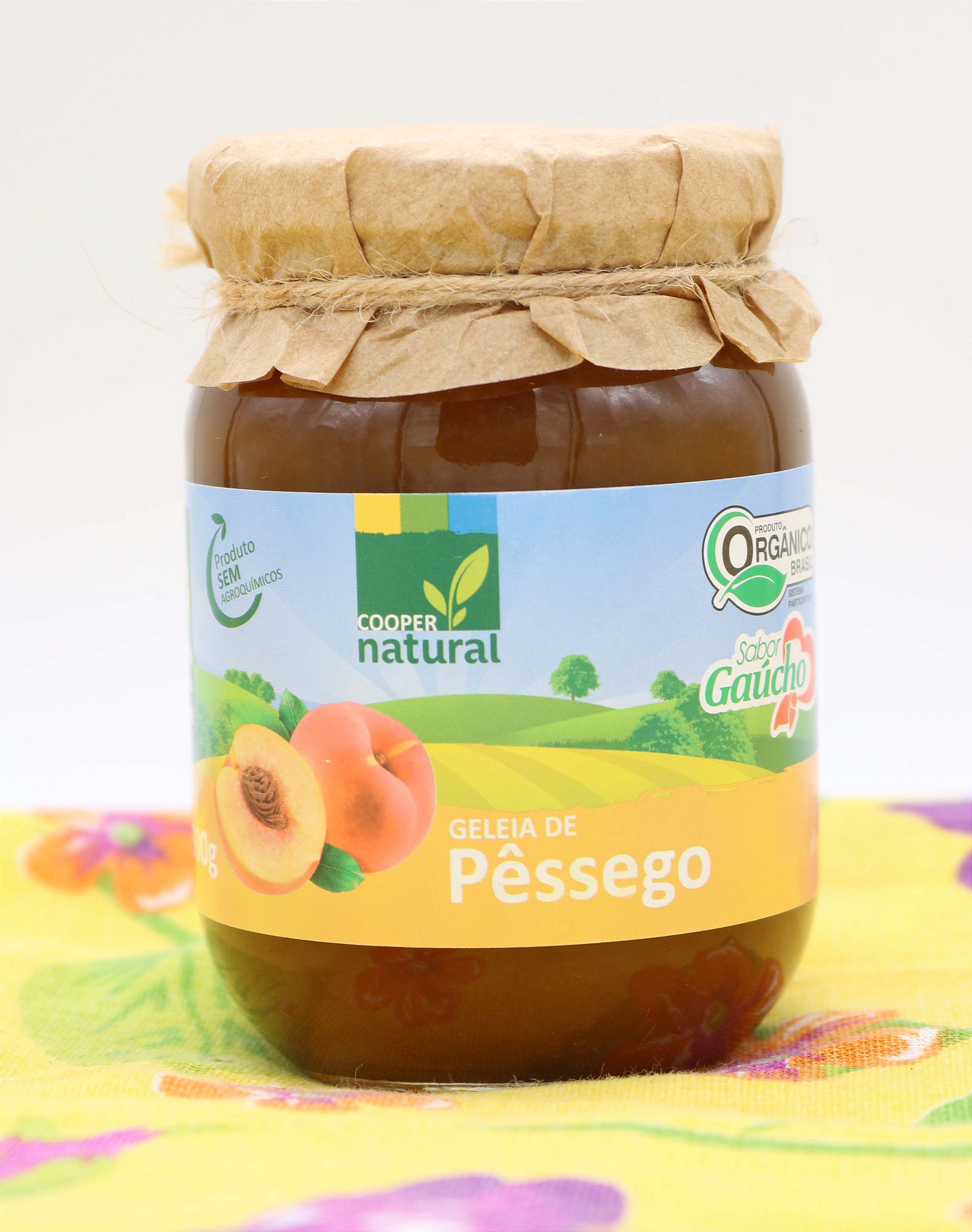 Geleia de Pêssego 300g - Cesta Camponesa