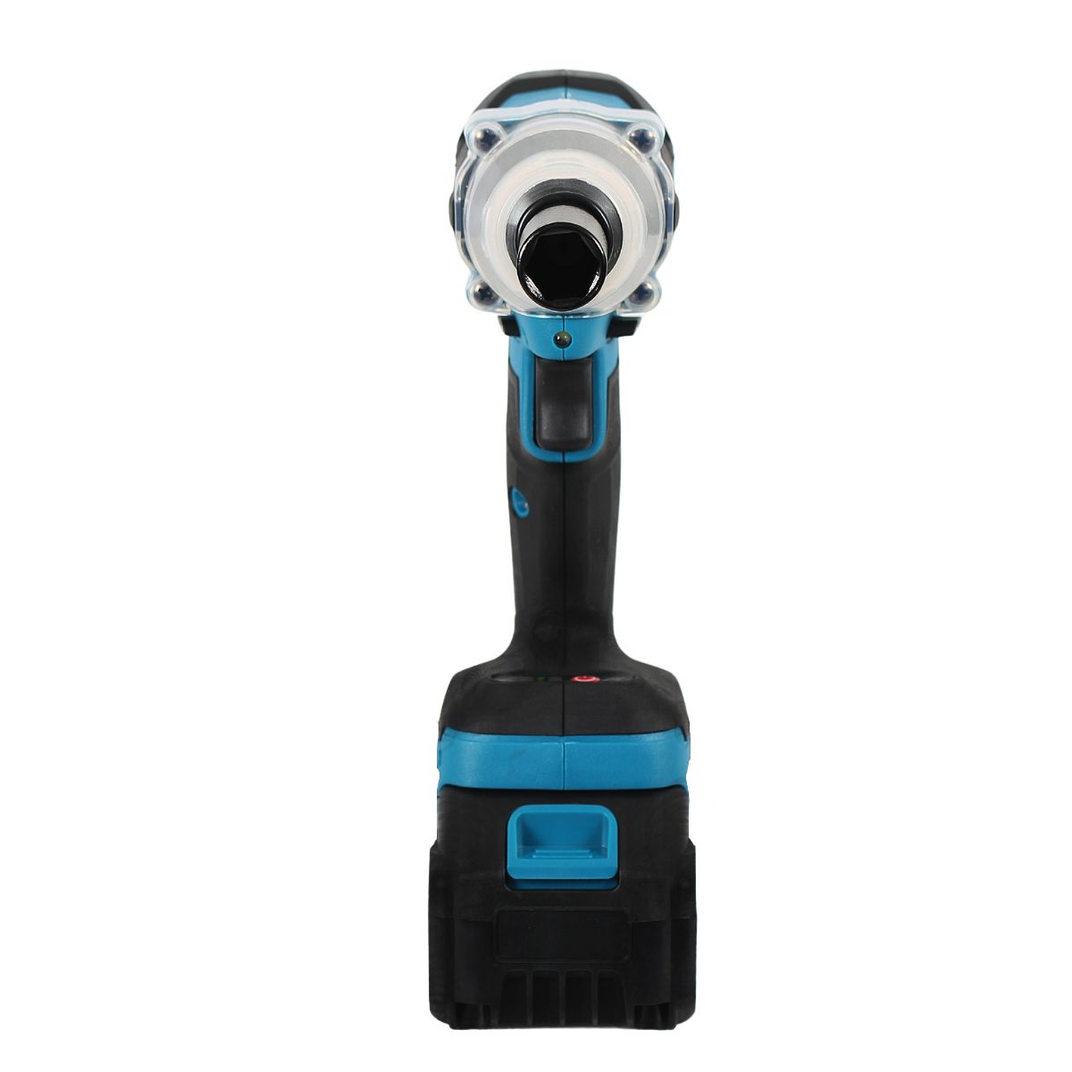 Chave de impacto 21v torque de 380nm com bateria, maleta e soquete