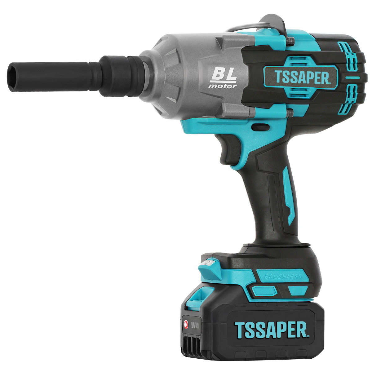 Chave de impacto a Bateria 21v 2100Nm 4500rpm com Acessórios