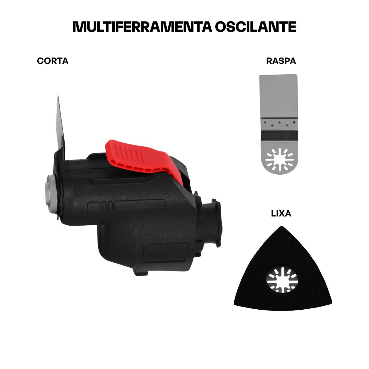 Ferramenta Multifuncional 8 em 1 a Bateria de 21v com Maleta