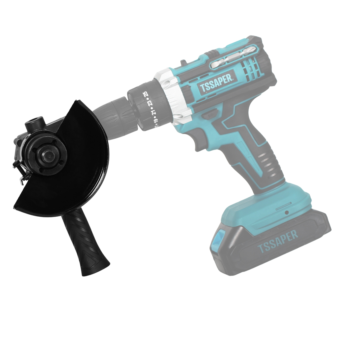 Adaptador de Esmerilhadeira 115mm para Parafusadeira Furadeira