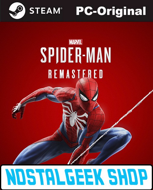 Marvel's Spider-Man Remastered Steam Offline + Brinde - NostalGeek Shop