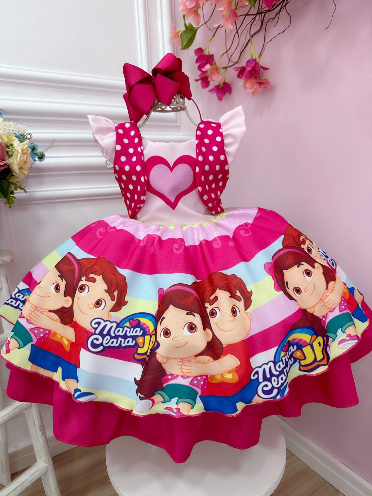 Vestido da Princesinha Maria Clara - Infantil