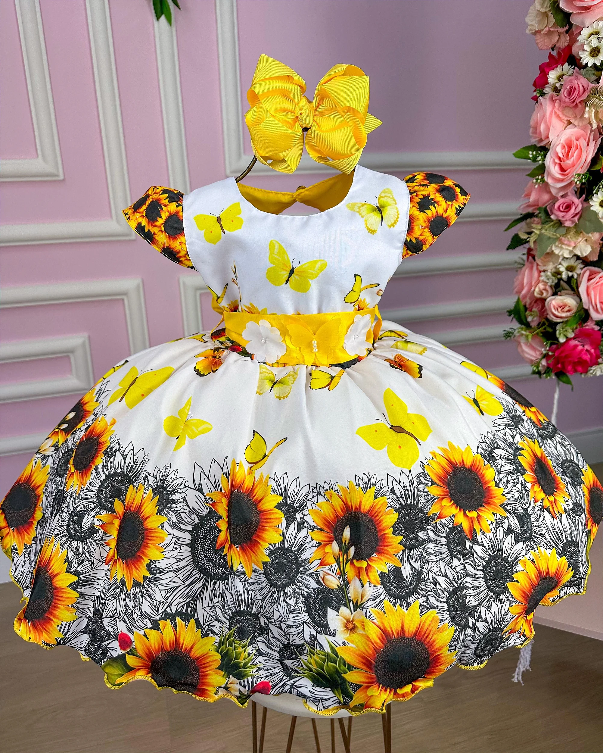 Vestido Princesa Sofia Lilás Luxo - Fabuloso Ateliê