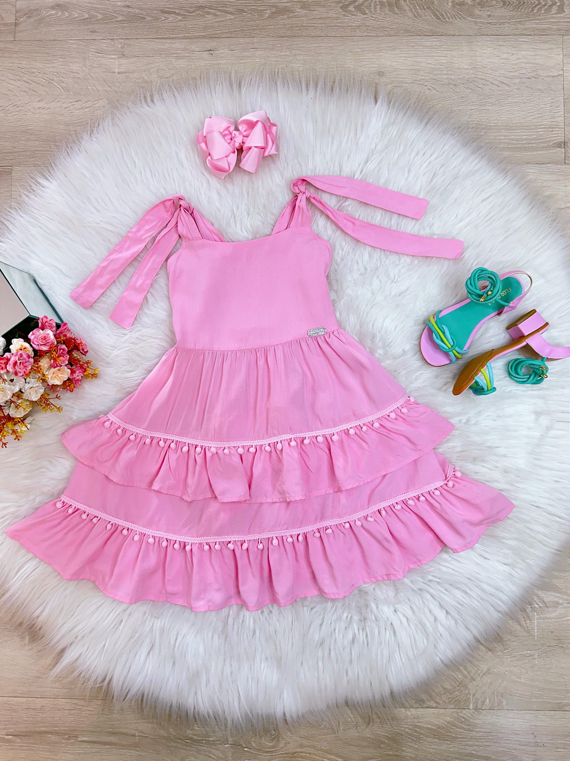 Nas Costas Modelos De Vestido Infantil Simples Molde Vestido