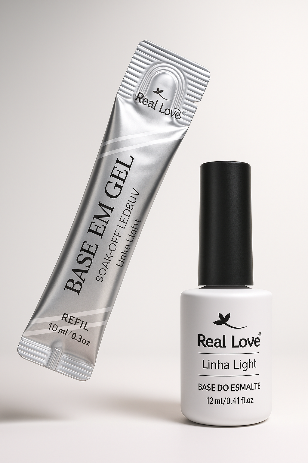 Base em Gel Linha Light Refil Real Love 10ml - Pedrarias Sophia