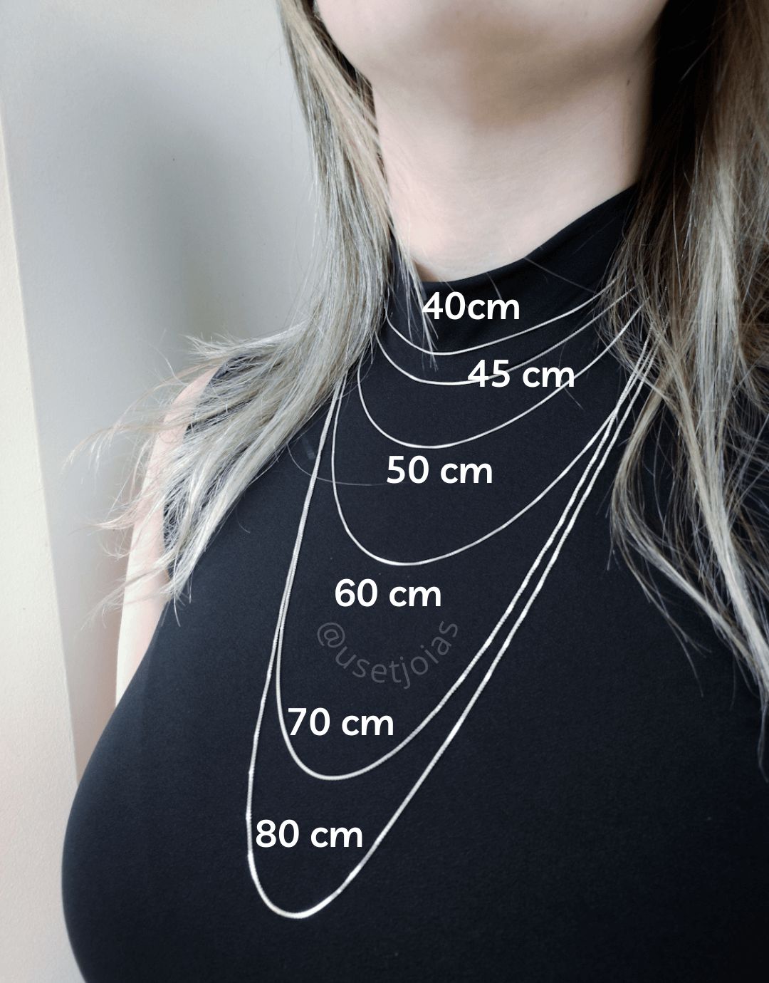 Collana NKlaus In Argento 925 Veneziana: Lunga 70 Cm, Larghezza 2.9 Mm, Placcata Diamante