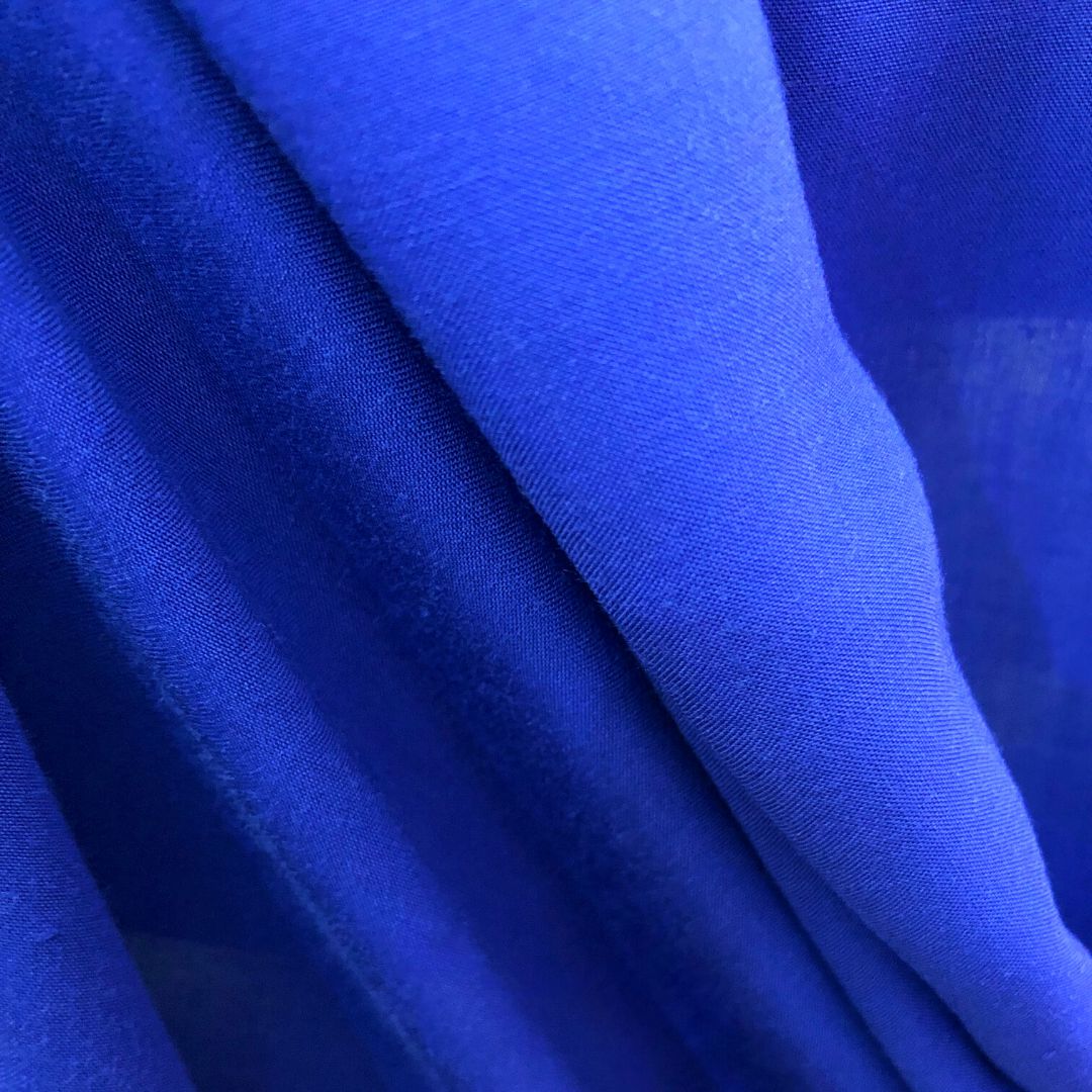 Tecido Viscose Azul Royal (Leve) - Pannus Tecidos