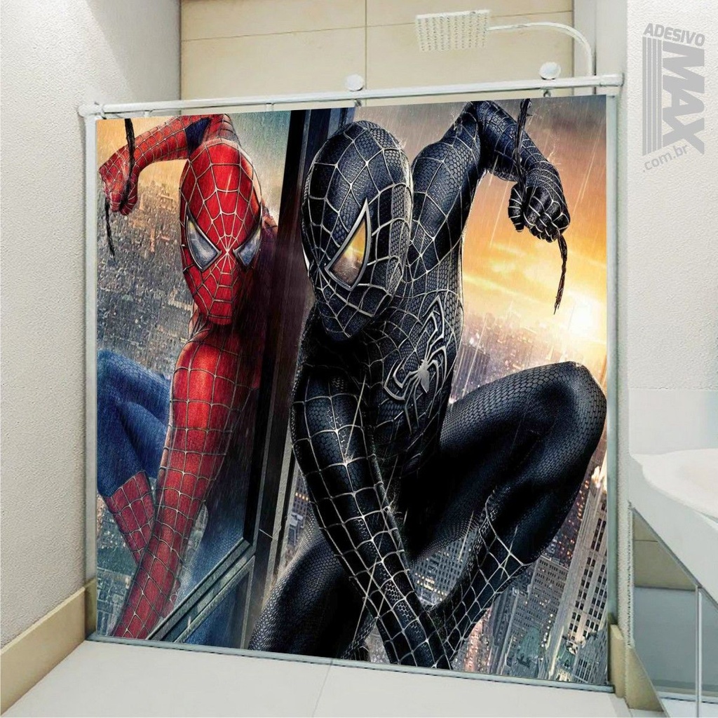 Adesivo para Porta 3D Homem Aranha 4