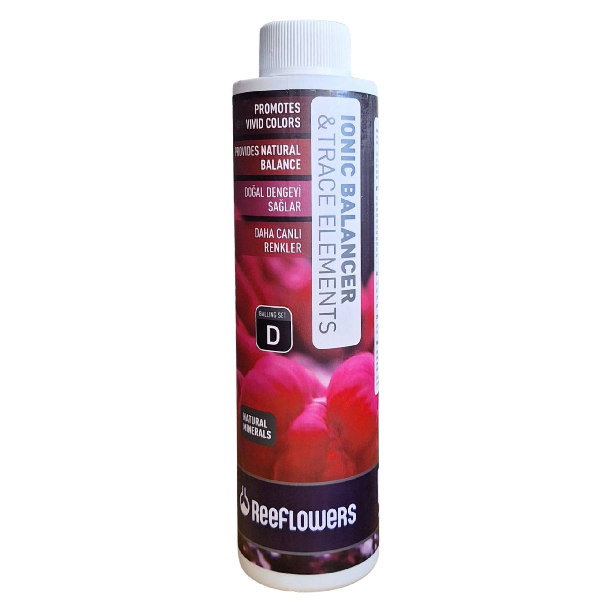 Suplemento Ionic Balancer & Trace Elements Balling D - ReeFlowers ...