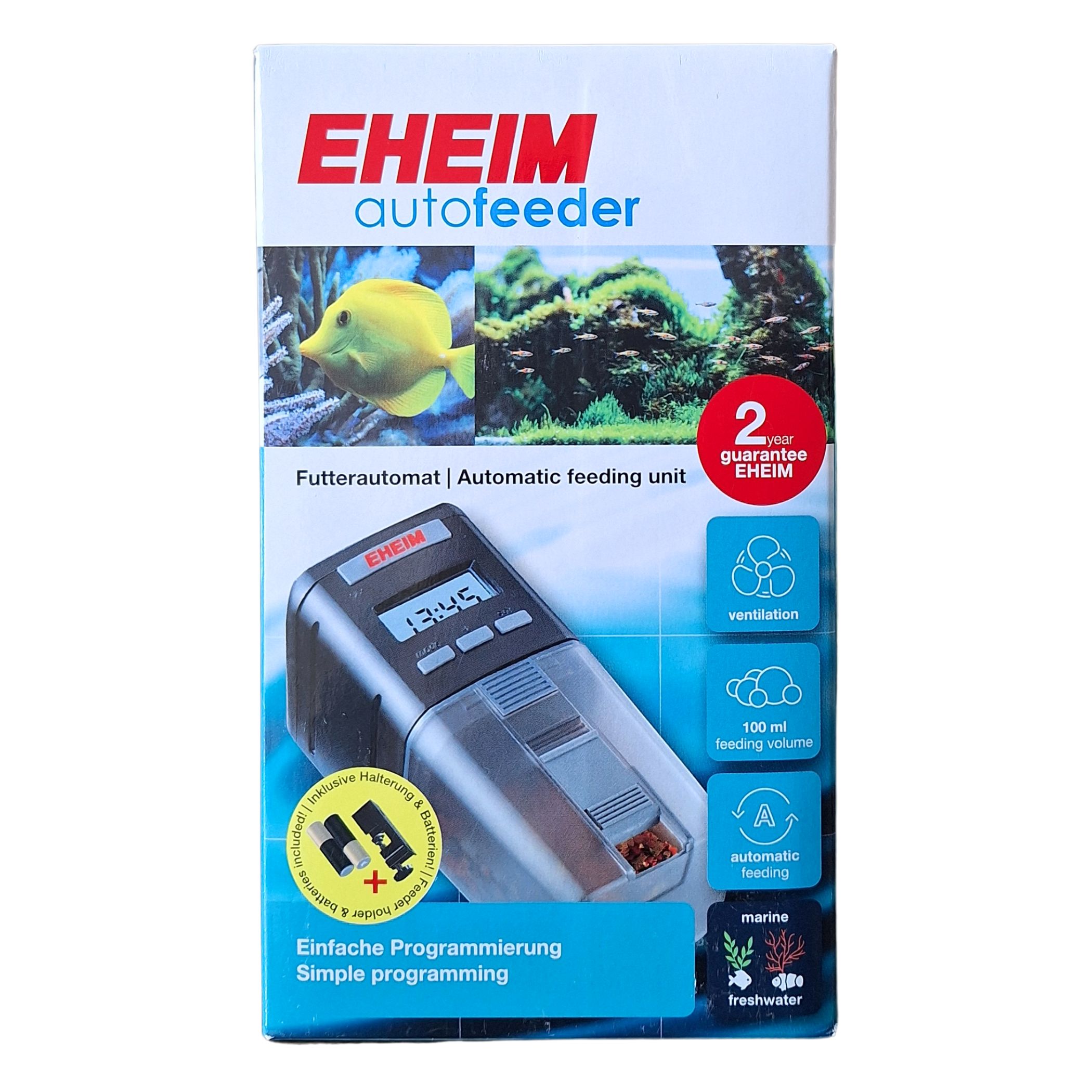 Alimentador Automático Eheim Autofeeder 100ml - AquaMaeda | Produtos
