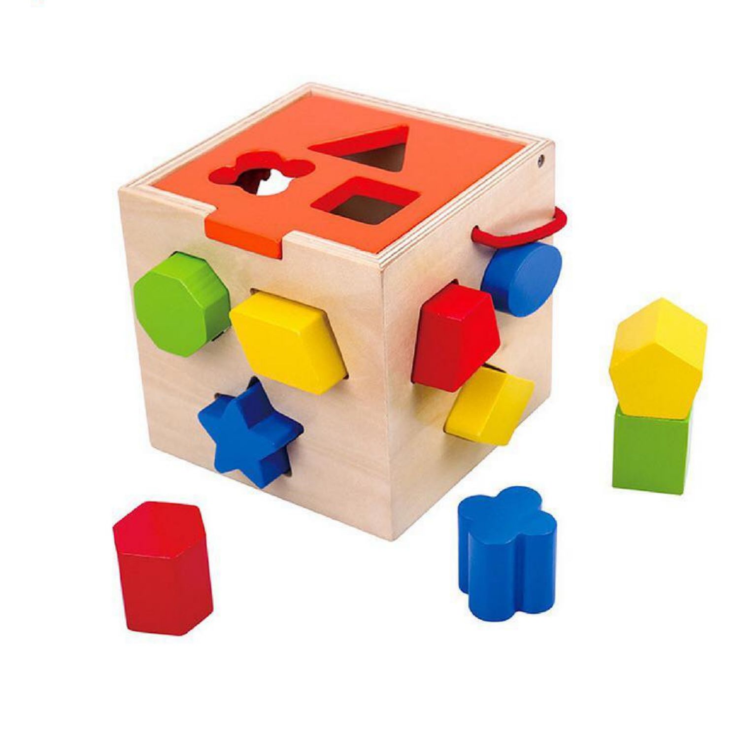 Torre de Encaixe Formas Geométricas - Grimm Toys