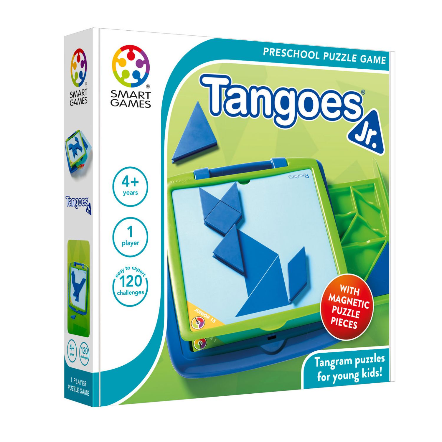 D-fantix magnético tangram quebra-cabeças livro jogo formas dissecção com  solução brinquedos para crianças adultos estudantes desafio (360 padrões) -  AliExpress