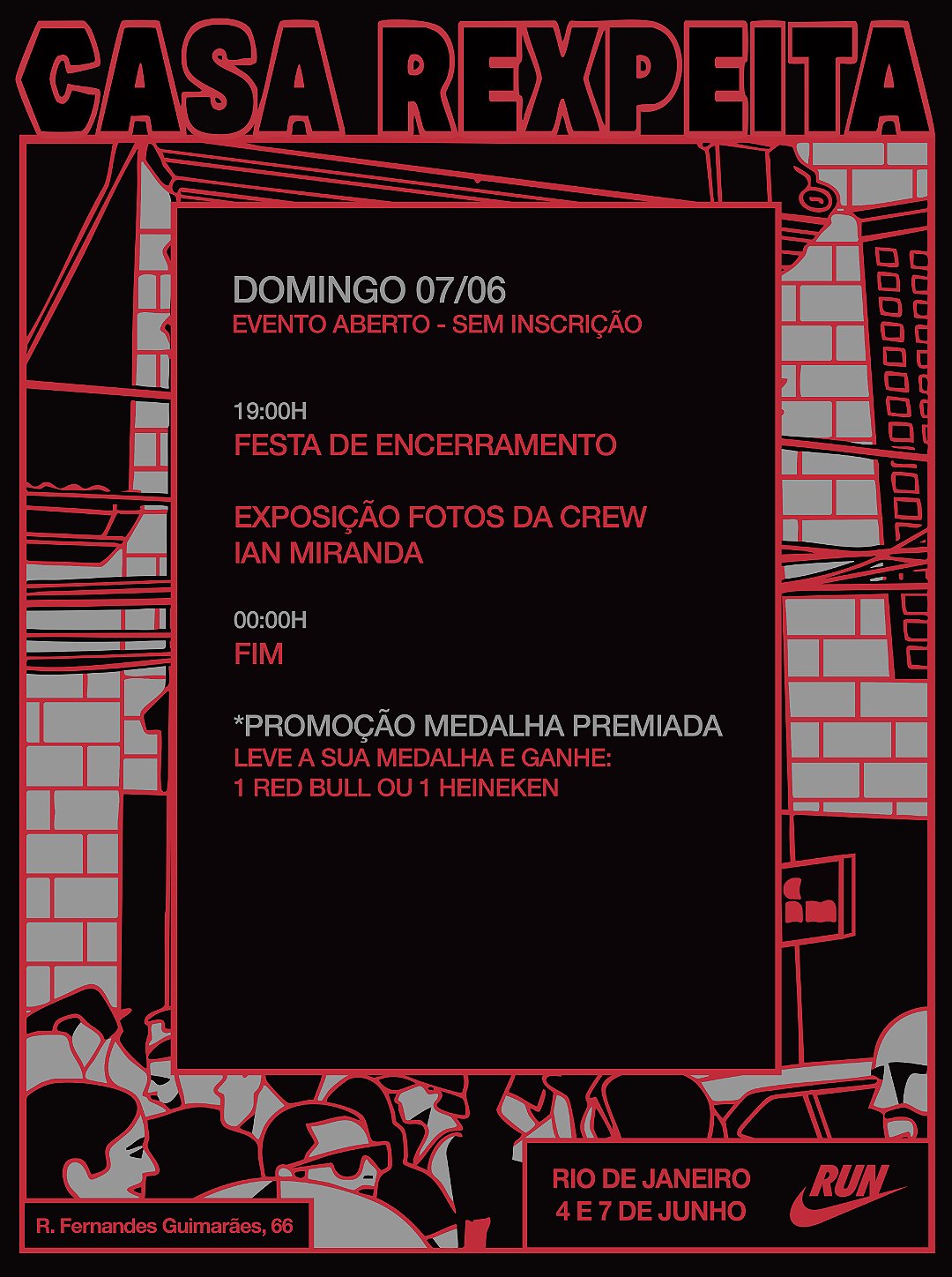 INSCRIÇÂO MASCULINA - Casa Rexpeita - Rexpeita