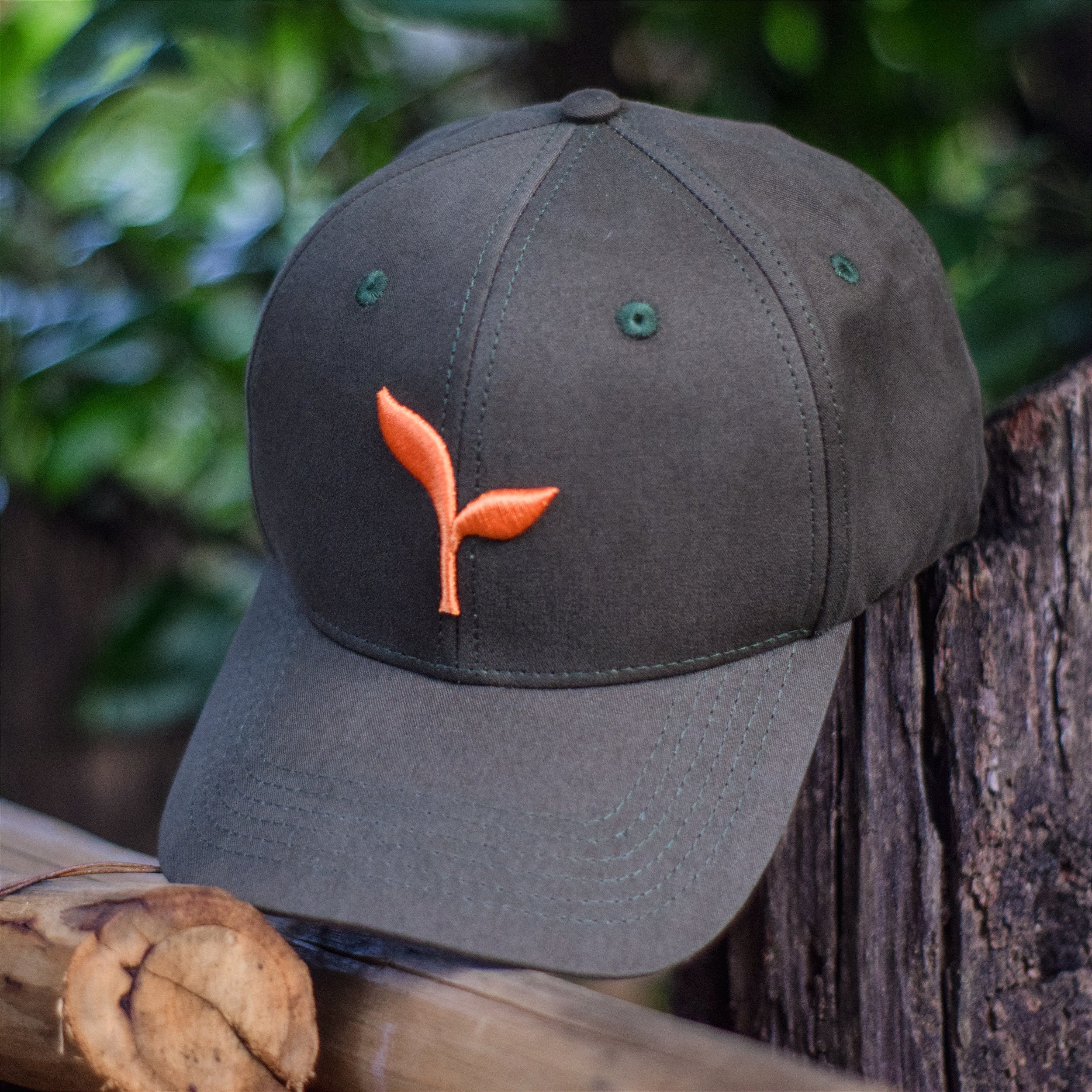BONÉ BASIC - VERDE MUSGO LOGO ALARANJADO - Vida no Campo | Feito para ...