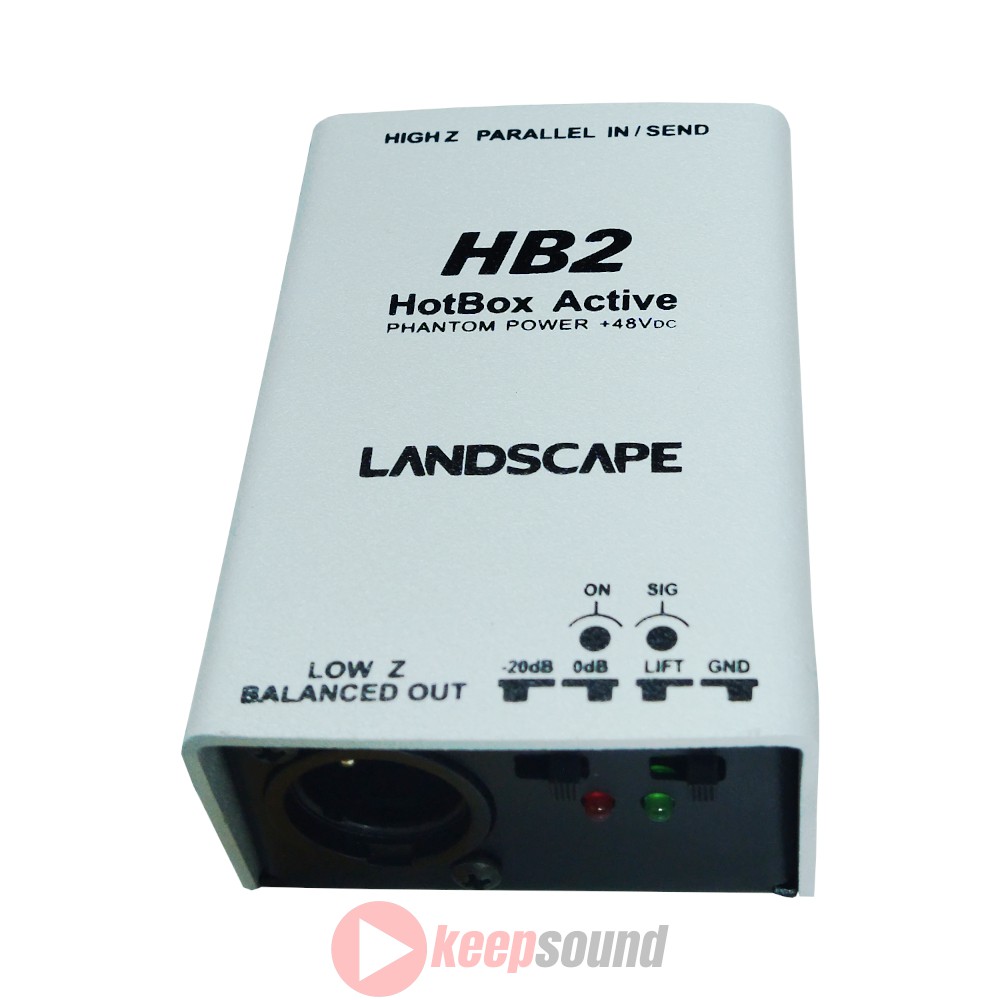 Direct Box Compacto Ativo HB2 HOTBOX LANDSCAPE KEEPSOUND Loja de